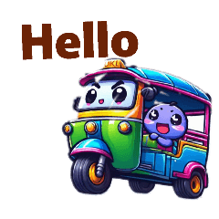 Tuk Tuk - Hello Thailand