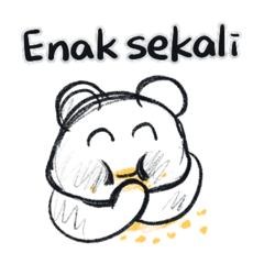 Sketch bear as I want.(Indonesian)