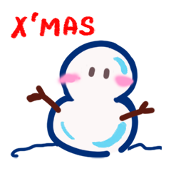 聖誕動態貼圖_手繪風