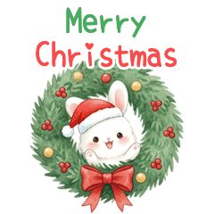 (´x` ) 小兔兔聖誕節快樂