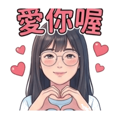 清純少女的可愛日常貼圖