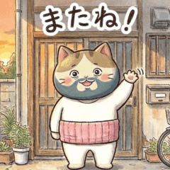 帶點哀愁的醜萌貓大叔「ねこおじ」第2彈