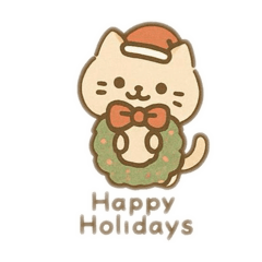 Christmas lovely cats