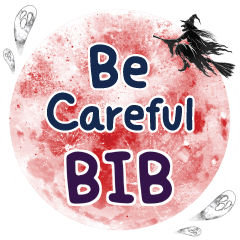 BIB Be careful One word e