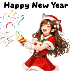 meaw girl : Christmas new years (EN)