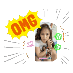 Omg stickers line by Hoong