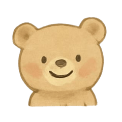 Kind Bear: Polite Stickers