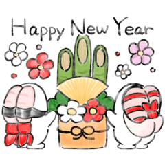 ふんわりお正月おすし【午年】