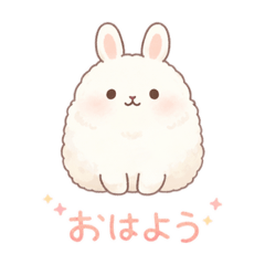 Mofu Bunny  Sweet Daily Stickers