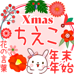 Xmas◆年末年始・正月●花の言葉◇ちえこ
