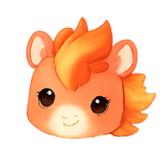 Hinoe Pony Daily Stickers