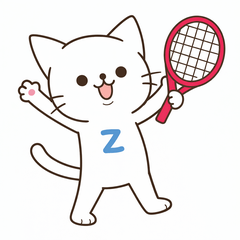 Tennis Cat  Cute Daily Stickers
