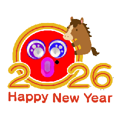 Cute Sticker of lihua 49