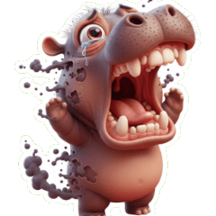 The Clueless Hippos WorldWeary Offic