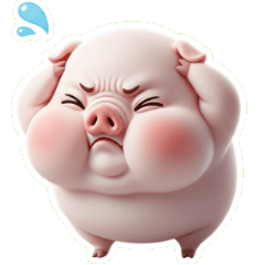 극도로 게으른 분홍 돼지 무슨 말 하는