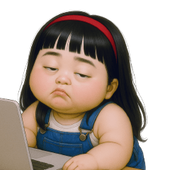 Chubby Girl Funny face182 BIG EN