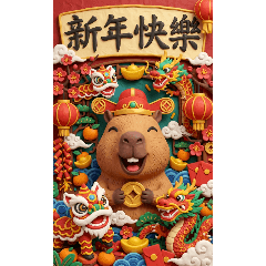 卡皮巴拉節慶系列