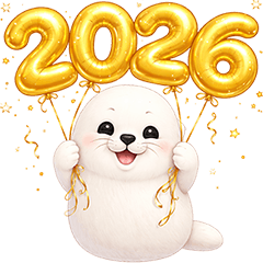 Seal Happy New Year