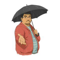 紅衣甜甜圈鬍子大叔的逆襲