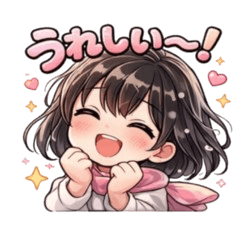 Soft & Cozy Everyday Girl Stickers