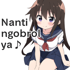 Stiker Percakapan Sehari-hari SiswaSMA10