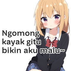 Stiker Percakapan Sehari-hari Siswa SMA9