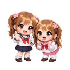 Sisters Who Share Their Love