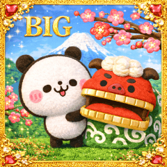 HAPPY NEW YEAR PANDA 3D