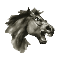 sketch-like horse2
