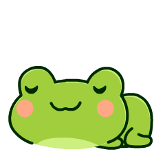 Green Frog : Animated