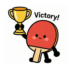 Table Tennis Club Life - Stickers