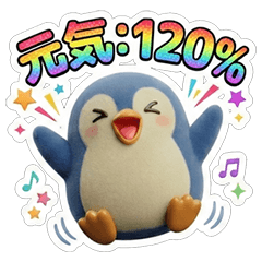 Fluffy Penguin Emotion Levels