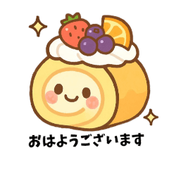 Happy Fruity Roll Cakes