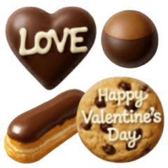 ごちそうスタンプ6・チョコレート