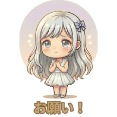 Soft & Fluffy Girl Daily Stickers