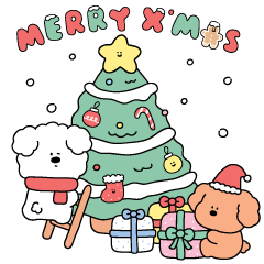 Shiro and friend (Merry x'mas,HNY)