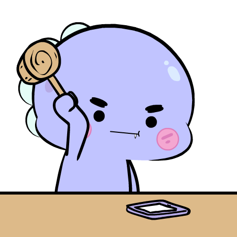 Chubby Grumpy Dino 5 : Effect stickers