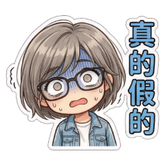 Everyday Phrase Stickers chin2