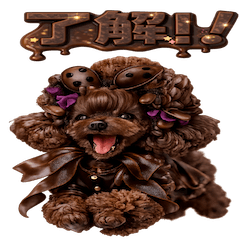 うちの子チョコレート”キャビア”