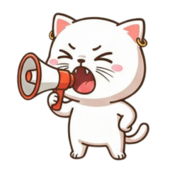 Ngaew ngaew cat cute motion : No Text