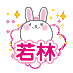 Cute Rabbit Conversation for wakabayashi