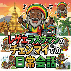 レゲエラスタマンのチェンマイでの日常会話