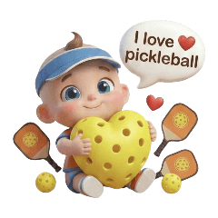 Pickleball kid