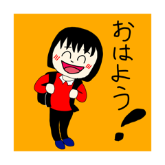 kokeshi hair girl every day