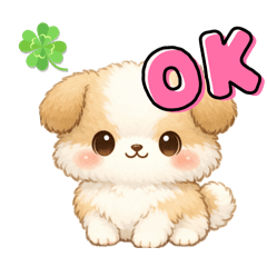 わんこ、色々スタンプ