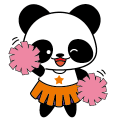 パンダのチアガールズ