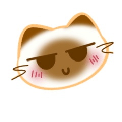 Temperamental cat so