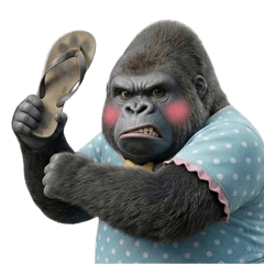 ぷるぷる可愛いゴリラ (ANM)