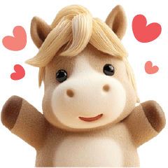 HAPPY CUTE HORSE :)