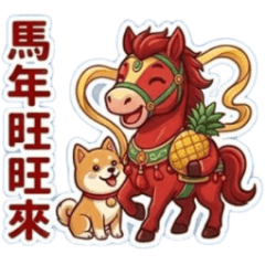 Yoyo的馬年馬到成功